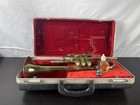 Frank Holton   Co Collegiate Trumpet With Case   Holton Galaxy Mouthpiece