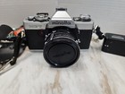 Lot - Vintage Minolta Xg7 35mm Camera  Additional Lenses And Accessories 
