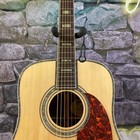 New D-45 Natural Acoustic Guitar Solid Spruce Top   Mahogany Back Sell Off
