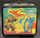 1976 Marvel Comics Super Heroes Lunchbox W  Thermos