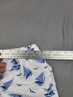 Polo Ralph Lauren Swim Shorts Kids 7 White Aop Sailboat Drawstring Lightweight