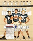Brady Quinn Signed Notre Dame Fighting Irish 11x14 Photo  jsa 
