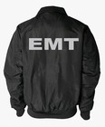 Emt Black Jacket Size L Unisex Medical Uniform