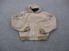Carhartt Jacket Boys Xl Brown Workwear Heavy Duty Chore Barn Vintage Coat Y06des