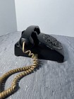 Vintage Black Rotary Dial Phone 1960s C d 500 Western Electric Bell Systems