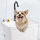 In outdoor Utility Sink Commercial Sinks With Cold   Hot Faucet For Cleaning Pet