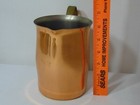 Vintage Copper  Coppercraft Pitcher With Brass Handle 6  Tall