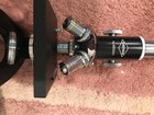 Sherwin Laboratory student Microscope With Wood Caninet