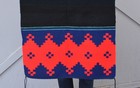 Authentic Navajo Rug - Dress Panel - Diamond Cross Pattern - 44  X 25 