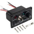 1pcs Bilge Alarm Pump Switch With Led Indicator Dc12v Marine Boat Accessories