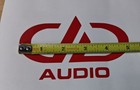 Set Of 2 Dd Car Audio Style Logo Decal Sticker
