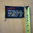 Kiss Patch Animalize Album Logo W  Black Back Eric Carr Unused Vintage Kiss