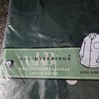 Vintage Knightsbridge Broadcloth Pajama Set Men s Small Green Nos Kmart