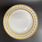 Richard Ginori Torino Gold Encrusted 12 1 8    Round Charger Chop Plate Or Platter