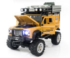 Rc 1 28 Micro Lr Defender 110 Trophy Metal Truck 4x4 Truck  rtr  Yellow