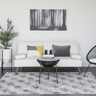 White Faux Leather Convertible Sofa Futon Cup Holders Modern Sleeper Couch Home