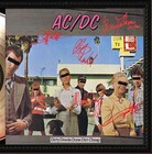 Ac dc Dirty Deeds Framed Cherry Wood Reproduction Signature Lp Record Display 
