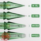 Solong Tattoo 10 1rl  Round Liner Needles X-taper
