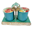 The Pioneer Woman Vintage Floral Ceramic Salt And Pepper Shaker Set