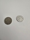Old 1950s   1960s Collectible Coins Junk Drawer Lot Silver In Color