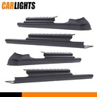 Fit For 2014-2018 Silverado 1500 Crew Cab Trail Armor Rocker Panel Protect Cover