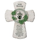  Irish Celtic Wall Cross - 8-inch Handcrafted Claddagh Cross For Home  Wedding 