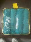 Sleep Styler Size Large 8 Rollers 6  Long Hair Heat Free Hair Curlers Blue Foam