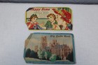 Lot Of 5 Vtg 1950 s Needle Books Happy Home Ely Sweetheart Gold Eye Needles  
