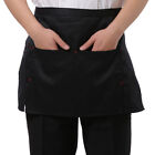 Waitress Waiter Waist Apron 3 Pockets Home Cooking Kitchen Chef Working Uniform