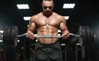 55lb Curling Bar With Weights Barbell Dumbbell Weight Set Gym Lifting Exercise