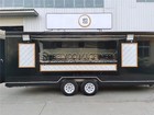 Mobile Food Truck With Kitchen And Refrigeration Food Trailers For Sale With Ful