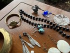Junk Drawer Knick Knacks Trinkets Jewelry Lot Bundle Mostly Vintage