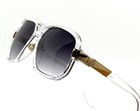 Clear Frame Gradient Lens Retro Vintage Men Women Sunglasses New Style Shades 