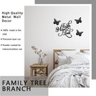 Metal Wall Art Decor Set 4 Pieces Rustic Black Love Signs For Home Decor    