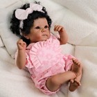 18inch Newborn Baby Reborn Doll Bettie Brown Skin Girl Lifelike W  Visible Veins