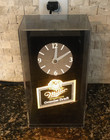 Vtg Miller High Life Lighted Cube Clock Beer Bar Mancave Electric Working 1980s