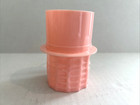 Vintage Mr Peanut Planters Peanuts 4  Advertising Pink Plastic Cup Made In Usa