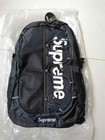 Supreme 19ss Black Backpack Waterproof Box Logo Mountaineering Bags Travel