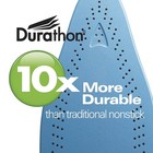 Hamilton Beach Durathon Steam Iron For Clothes With Durathon Nonstick Soleplate