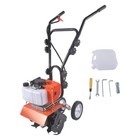 2 4-stroke 31 43 52 63cc Gas Powered Tiller Cultivator For Lawn Garden Field