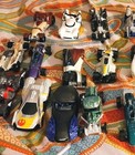 Lot 21 Star Wars Hot Wheels Die Cast Plastic Vehicles 