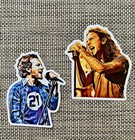 Eddie Vedder Pearl Jam Drawing Premium Sticker Pack Decal Quality Gloss Grunge 