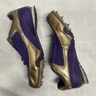 Purple And Gold Nike Zoom Rival Track And Field Spike Running Shoes  Size 9 
