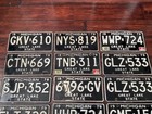 Rare Lot Of 15 1979 Michigan Black License Plate Plates Original Crafters Dealer