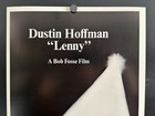 Original 1974 Lenny Insert Movie Poster 14 X 36   Dustin Hoffman