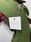 Pottery Barn Kids Plaid Felt Wreath Decor Christmas New With Tags  retired 