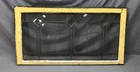 Antique Vtg 23 Lite Leaded Glass 21x40 Window Sash Clear   Stained Glass 814-25b