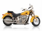 Maisto 1 18 Scale Harley-davidson Diecast Motorcycle Model Yellow Collectible