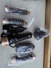 5-in-1 Hot Air Styler Set W  Round   Oval Brushes  Curling Barrel  Nozzle
