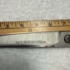 Vintage Wiss Inlaid No  22 Steel Forged Upholstery Tailor Scissors Shears  12 In